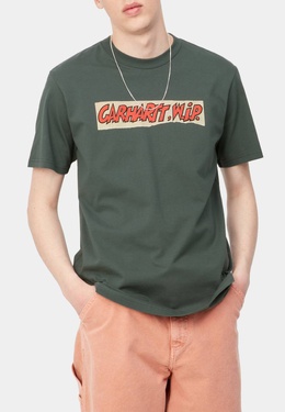 CARHARTT WIP: Зелёная футболка 