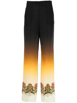 ETRO: Брюки с принтом 