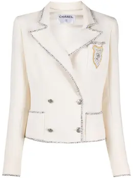 Chanel Pre-Owned: Твидовая куртка 