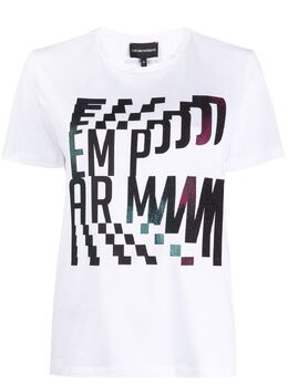 Emporio Armani: Футболка с принтом 