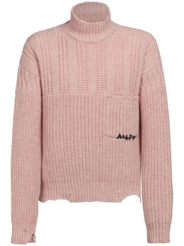 Marni: Рваный свитер 
