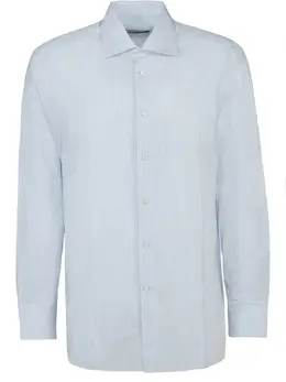 CANALI: Хлопковая рубашка 