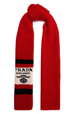 Prada: Красный шарф 