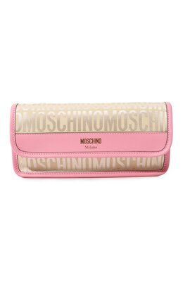 Moschino: Розовый клатч 