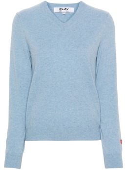Comme Des Garçons Play: Свитер  Heart из шерсти