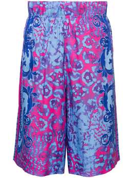 Versace Jeans Couture: Голубые шорты 