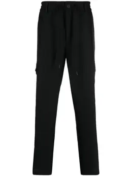 Versace Jeans Couture: Чёрные брюки 