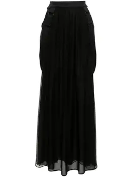 Max Mara: Шифоновая юбка 