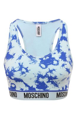 Moschino: Голубой топ 