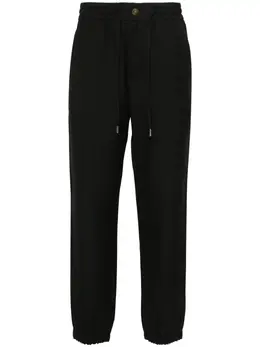 Versace Jeans Couture: Чёрные брюки 