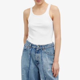 MM6 Maison Margiela: Белый топ 