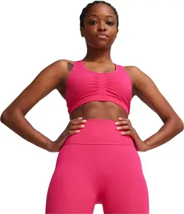 PUMA: Розовый топ 