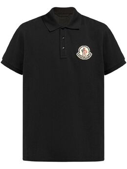 Moncler: Чёрное поло 