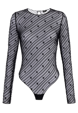 ELISABETTA FRANCHI: Чёрный боди 