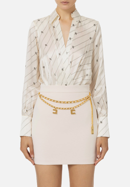 ELISABETTA FRANCHI: Белый боди 