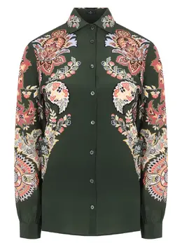 ETRO: Шёлковая рубашка 