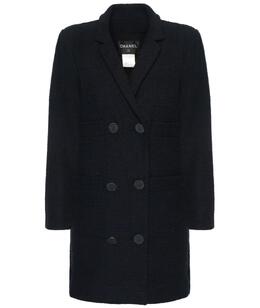 CHANEL: Хлопковое пальто 
