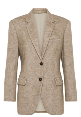 BRUNELLO CUCINELLI: Коричневый жакет 