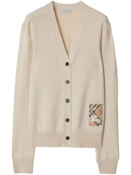 Burberry: Светлый кардиган 