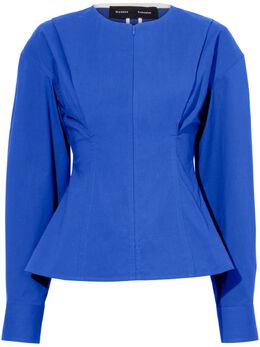 Proenza Schouler: Голубая рубашка 