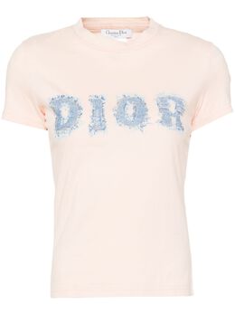 Christian Dior Pre-Owned: Розовый топ 