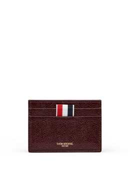 Thom Browne: Бордовый картхолдер 