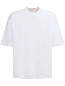 Marni: Белая футболка 