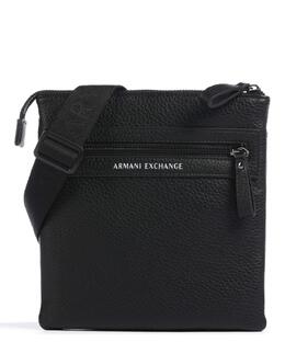 Armani Exchange: Чёрная сумка 