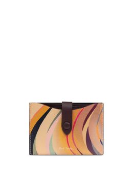 Paul Smith: Картхолдер  Swirl с принтом