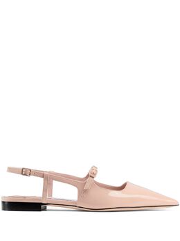 Jimmy Choo: Розовые балетки 
