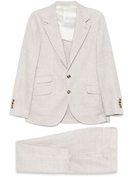 Brunello Cucinelli: Бежевый костюм 