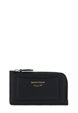 EMPORIO ARMANI: Чёрный картхолдер 