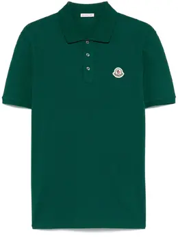 Moncler: Поло в полоску 