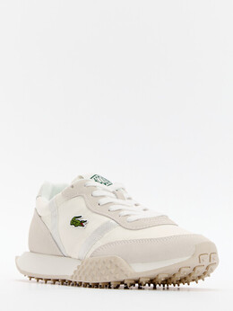 Lacoste: Белые кроссовки 