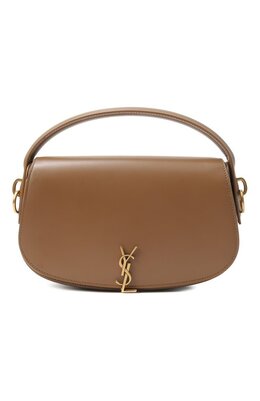 Saint Laurent: Коричневая сумка 