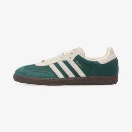 adidas: Зелёные кеды  Samba