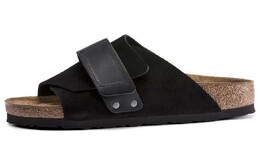 Birkenstock: Чёрные шлёпанцы 