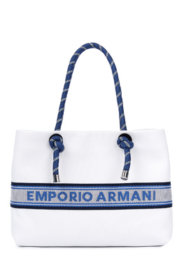 EMPORIO ARMANI: Белая сумка 