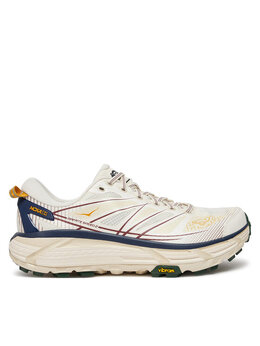 HOKA: Бежевые кроссовки 