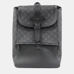 Louis Vuitton: Чёрный рюкзак 