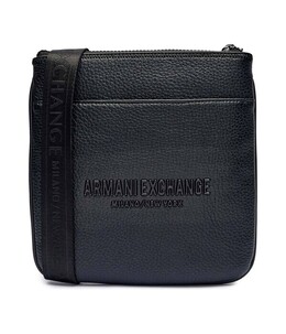 Armani Exchange: Чёрная сумка 