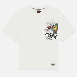 Evisu: Белая футболка 
