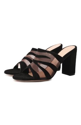 Gianvito Rossi: Чёрные сабо 