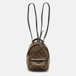 Louis Vuitton: Чёрный рюкзак 
