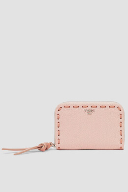 Fendi: Кошелёк  Peekaboo с надписями