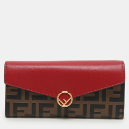 Fendi: Красный кошелёк  F is Fendi