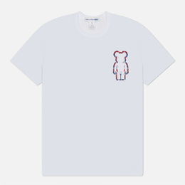Comme des Garcons SHIRT: Белая футболка 