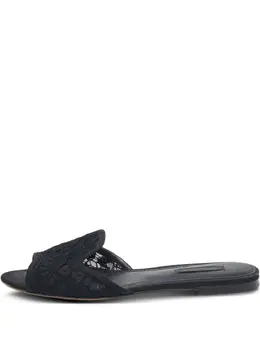 Dolce & Gabbana Pre-Owned: Чёрные сандалии 