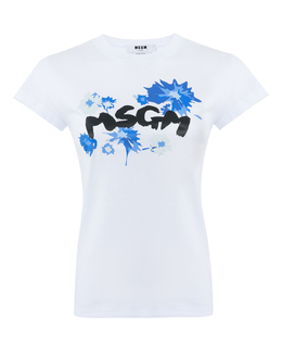 MSGM: Футболка с принтом 